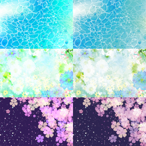 カラーモード比較画像